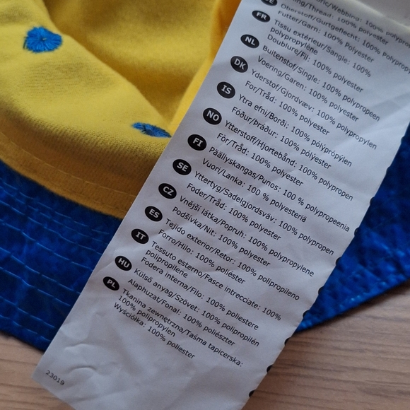 IKEA Limited Edition KNORVA Bucket Hat Blue Line New - Picture 7 of 8